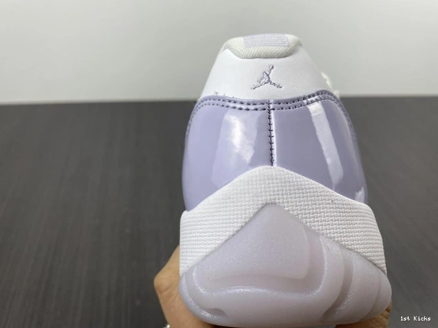 1st Kicks Shoes Violet Pure Jordan Low WMNS AH7860-101 Air 11 0630